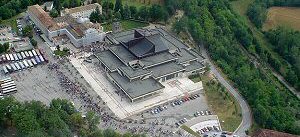 Il Santuario visto dall'alto